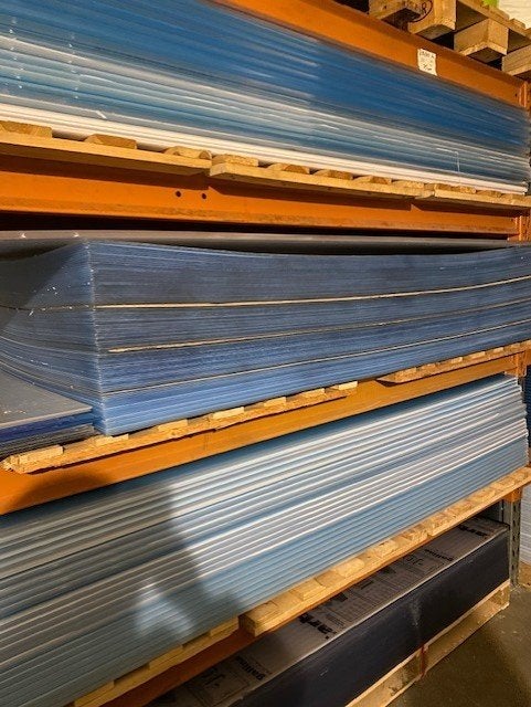 Foto 5 van polycarbonaat platen helder of opaal wit 10mm en 16mm nieuw