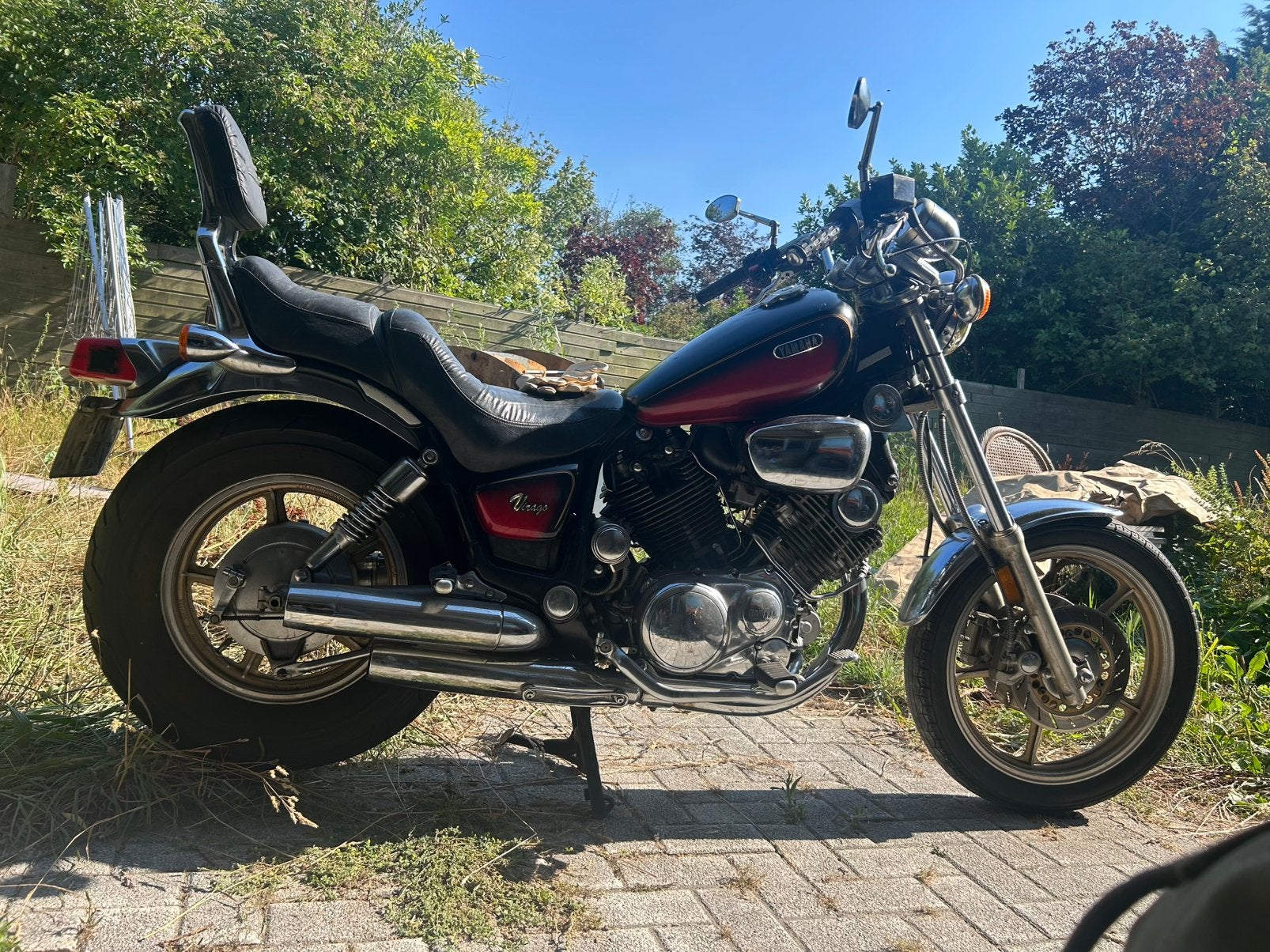 Yamaha Virago XV1100, Motoren, Motoren | Yamaha, Particulier, Chopper, meer dan 35 kW, 2 cilinders, Motorrijbewijs A, Cardan-aandrijving