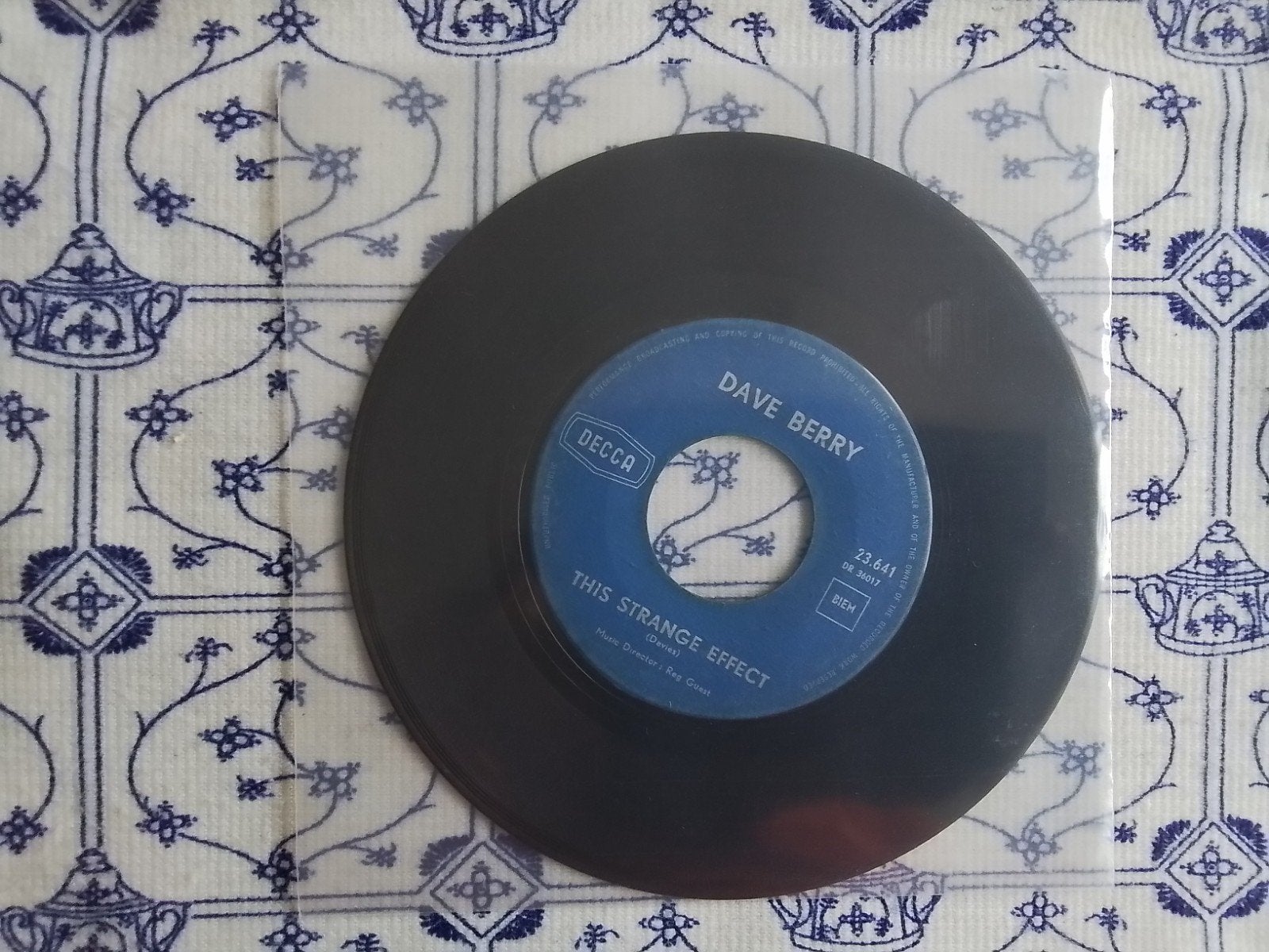 Dave berry             This strange effect, Ophalen of Verzenden, Zo goed als nieuw, 7 inch, Pop