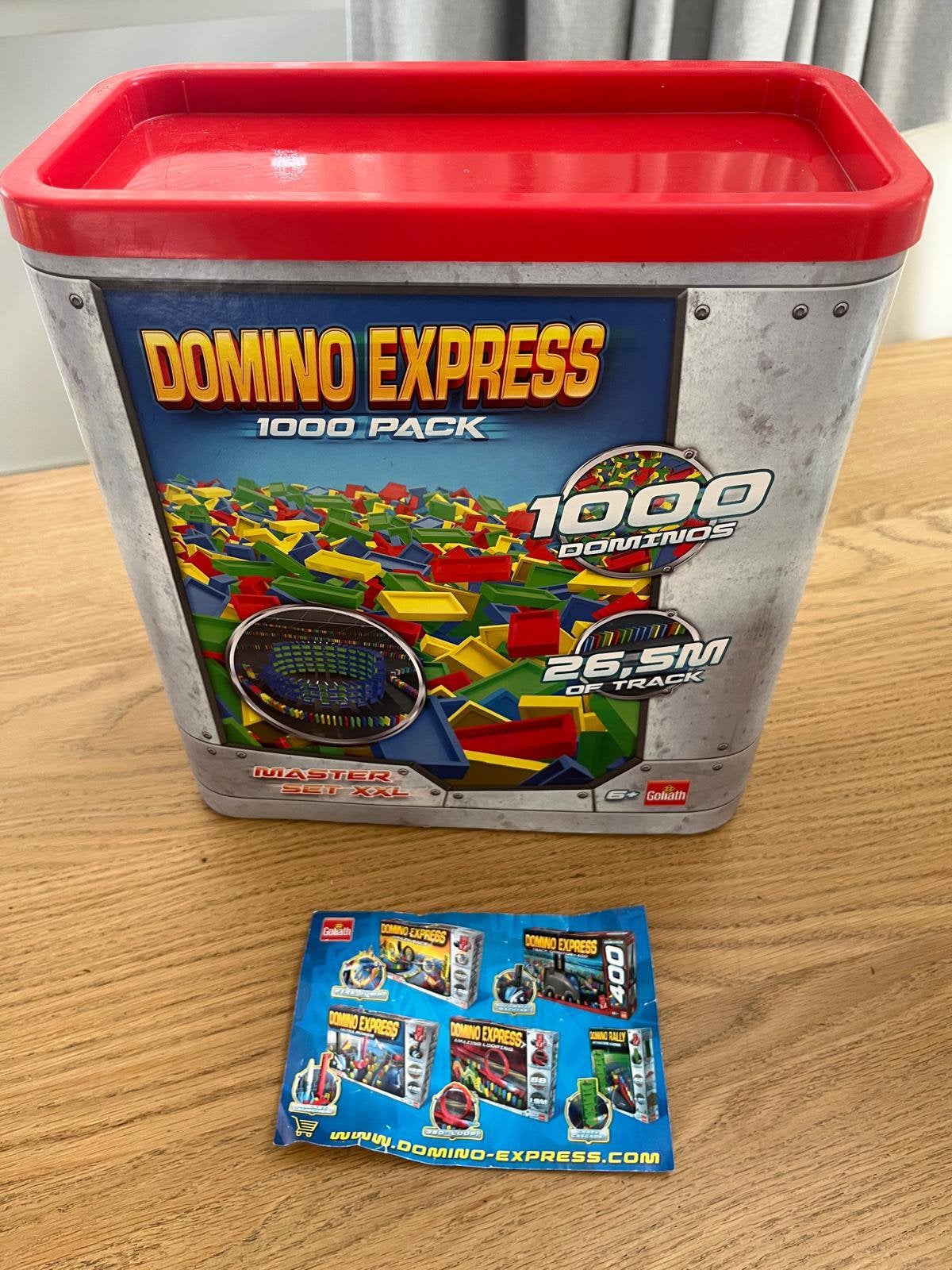 Domino Express 1000 stuks, Ophalen of Verzenden, Zo goed als nieuw, Overige merken