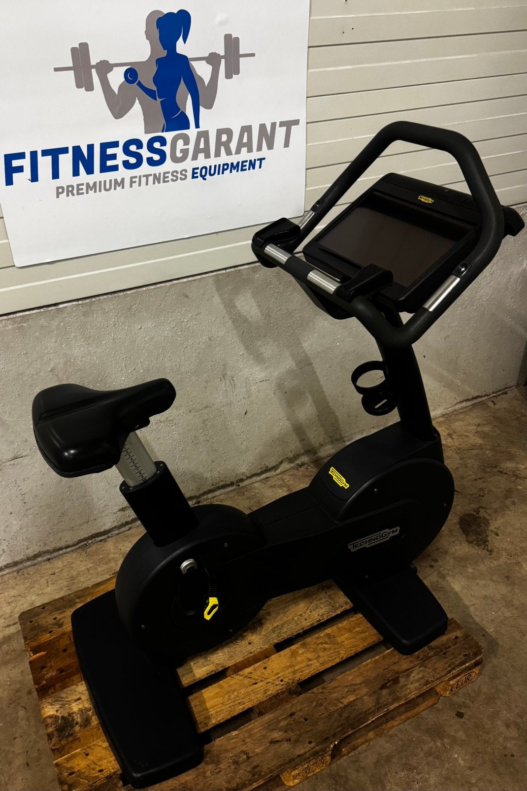 Technogym Upright Bike Hometrainer Excite+ 1000 Unity 3 LIVE, Ophalen of Verzenden, Overige typen