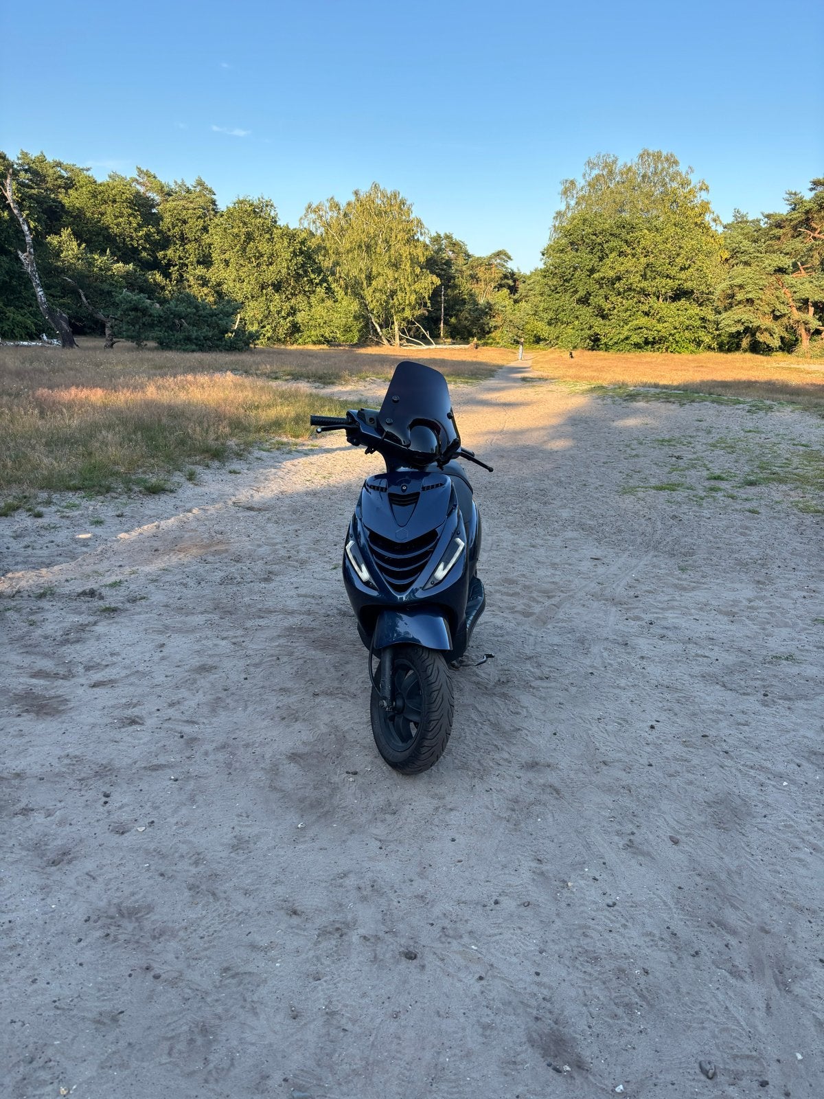 Piaggio Zip 4 Takt 50cc midnight blue, Fietsen en Brommers, Scooters | Piaggio, Ophalen, Gebruikt, Benzine, Zip