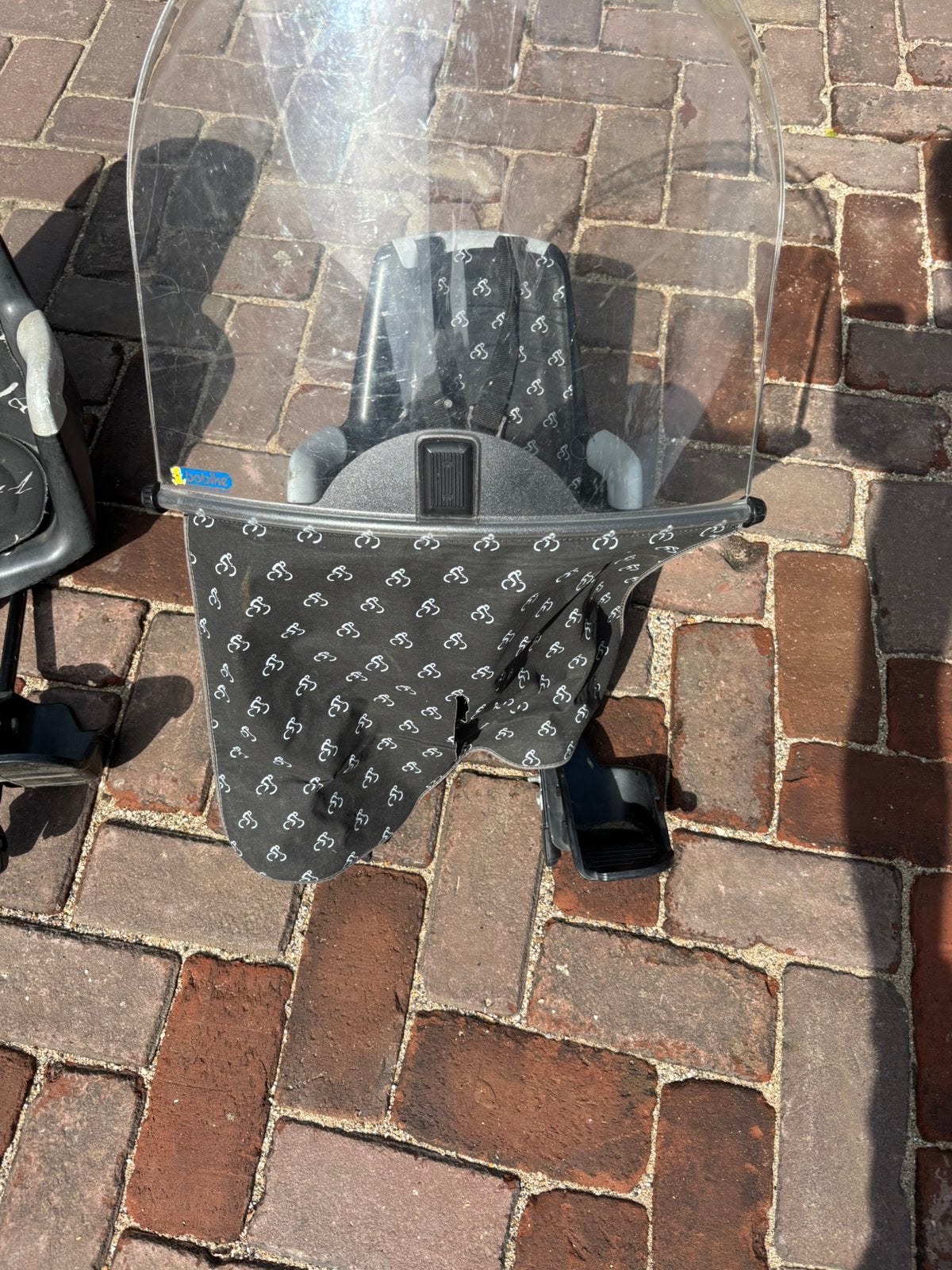 Fiets kinderzitjes Bobike fietsstoeltje, Fietsen en Brommers, Fietsaccessoires | Fietsstoeltjes, Ophalen, Gebruikt