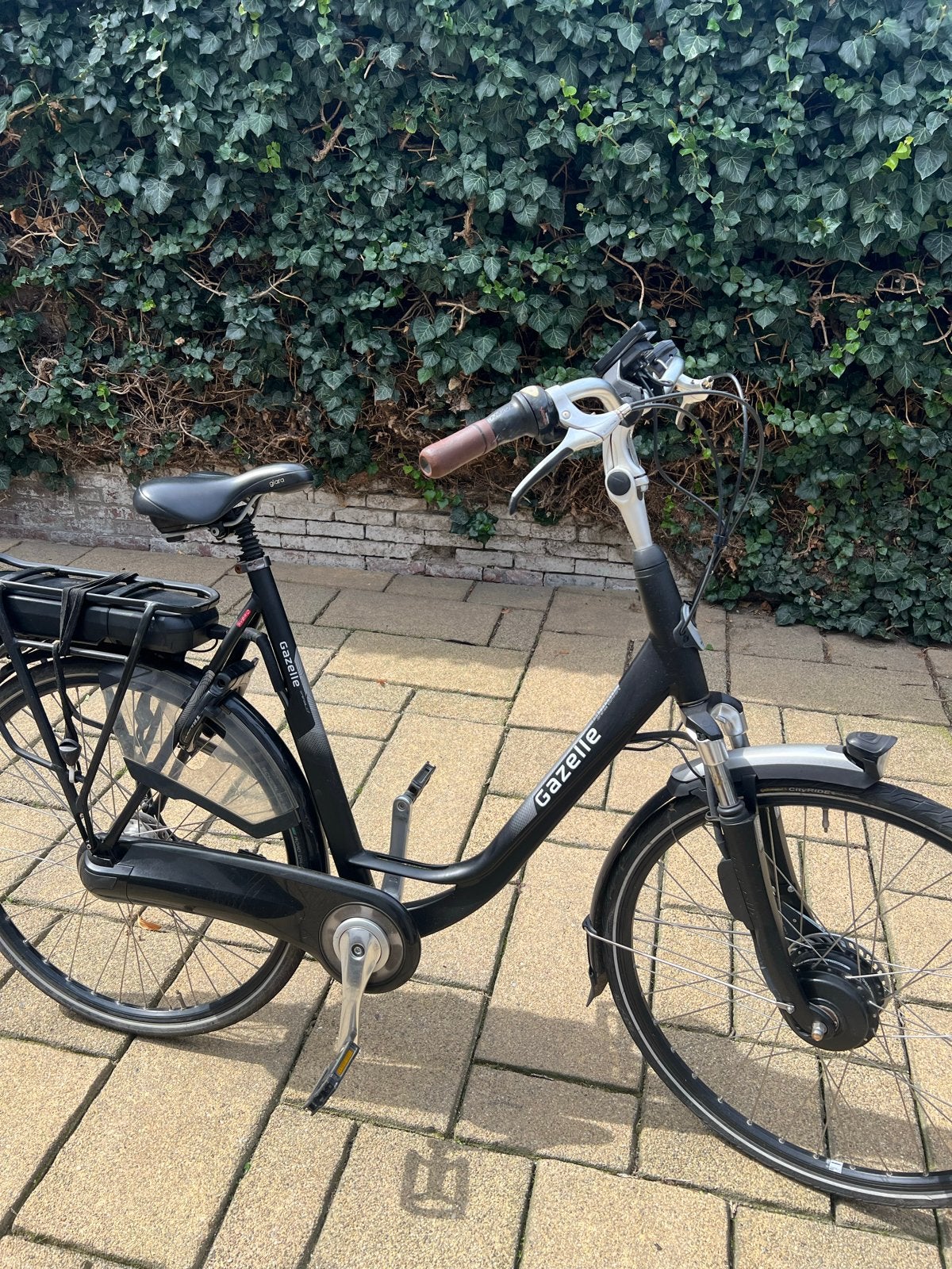 Gazelle C7 Panasonic elektrische fiets.vaste prijs €175., Fietsen en Brommers, Elektrische fietsen, Ophalen, Gebruikt, 51 tot 55 cm