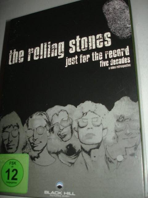The Rolling Stones- Just for the Record- BOX- 4-DVD- (NIEUW), Cd's en Dvd's, Dvd's | Muziek en Concerten, Alle leeftijden, Verzenden