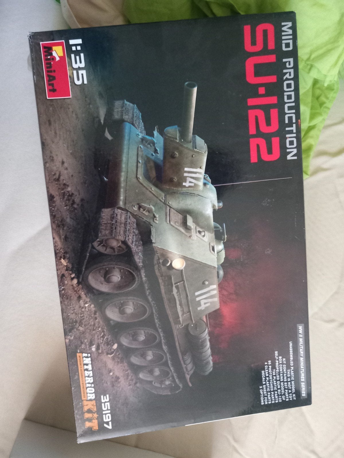 SU-122 mid productie model, Overige merken, Gebruikt, Tank, Groter dan 1:32