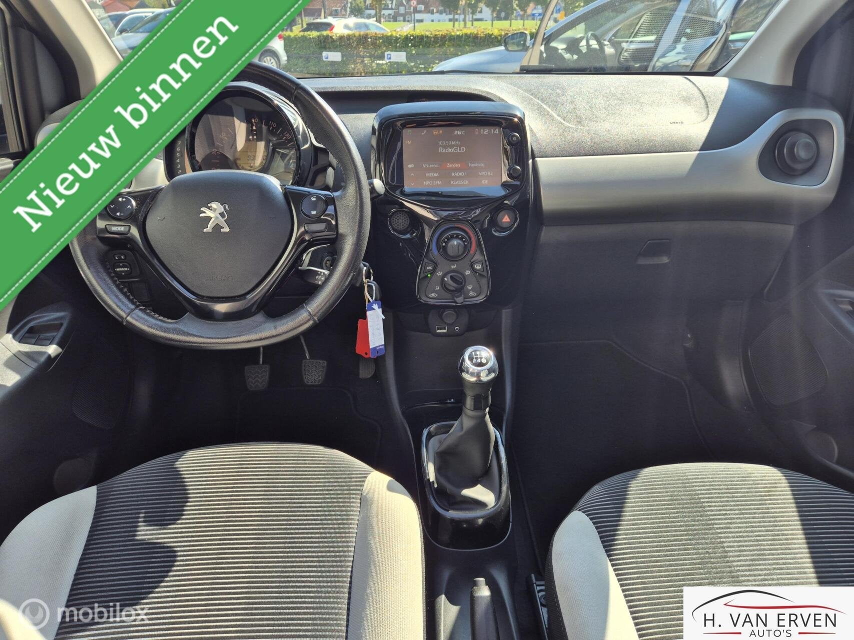 Peugeot 108 OPEN DAK! D-RIEM V.V AIRCO CAMERA LED, Voorwielaandrijving, Euro 6, 1199 cc, 840 kg
