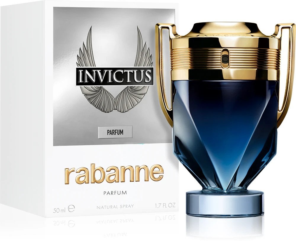100ml Rabanne Invictus Parfum, Ophalen of Verzenden, Zo goed als nieuw