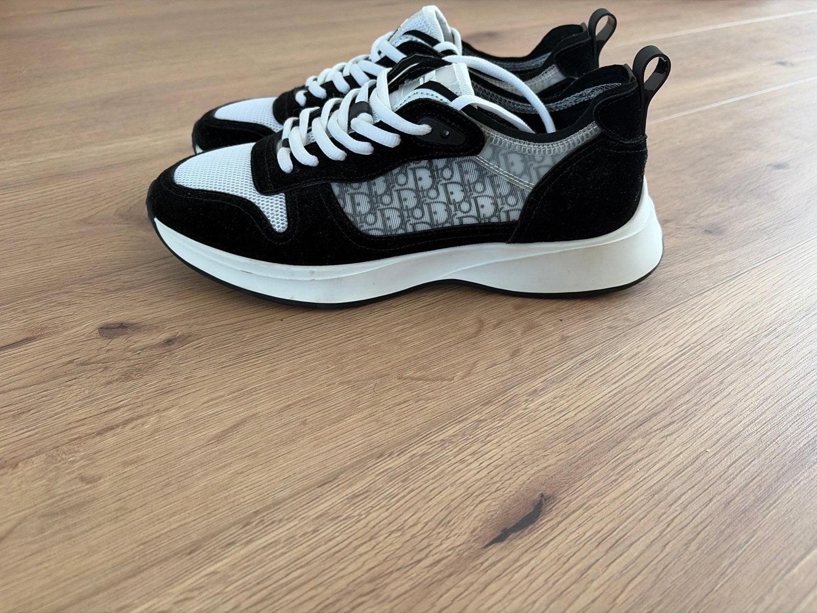 Dior B22 Sneakers Zwart/Wit, Ophalen of Verzenden, Zo goed als nieuw, Zwart, Sneakers of Gympen