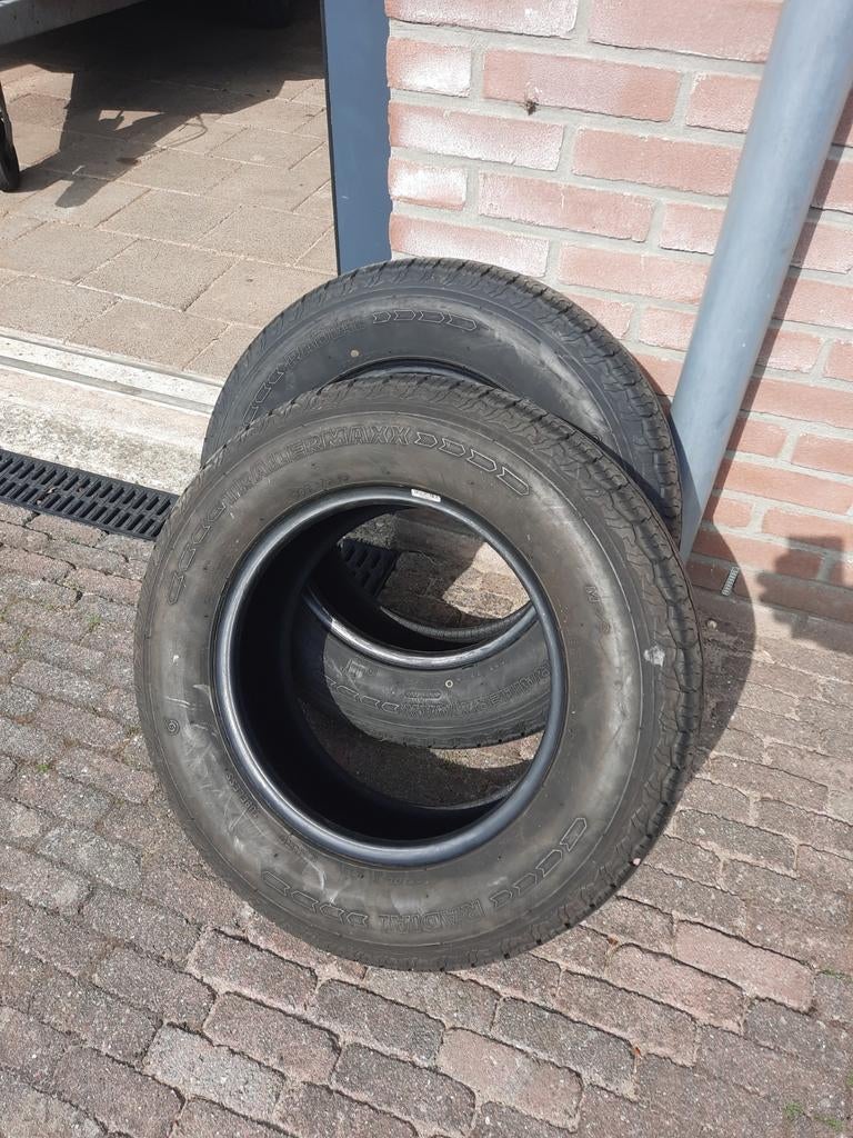 Aanhanger banden'Trailer'Banden 185/70R14.autobanden, Ophalen, Gebruikt