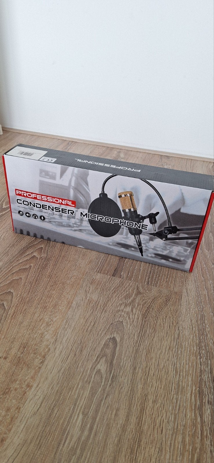Professionele Condensator Microfoon Set - Nieuw in Doos, Ophalen of Verzenden, Nieuw, Studiomicrofoon