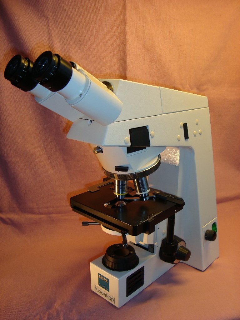Carl Zeiss microscoop Axioskop 20, Verzenden, Zo goed als nieuw, 1000x of meer, Biologische microscoop