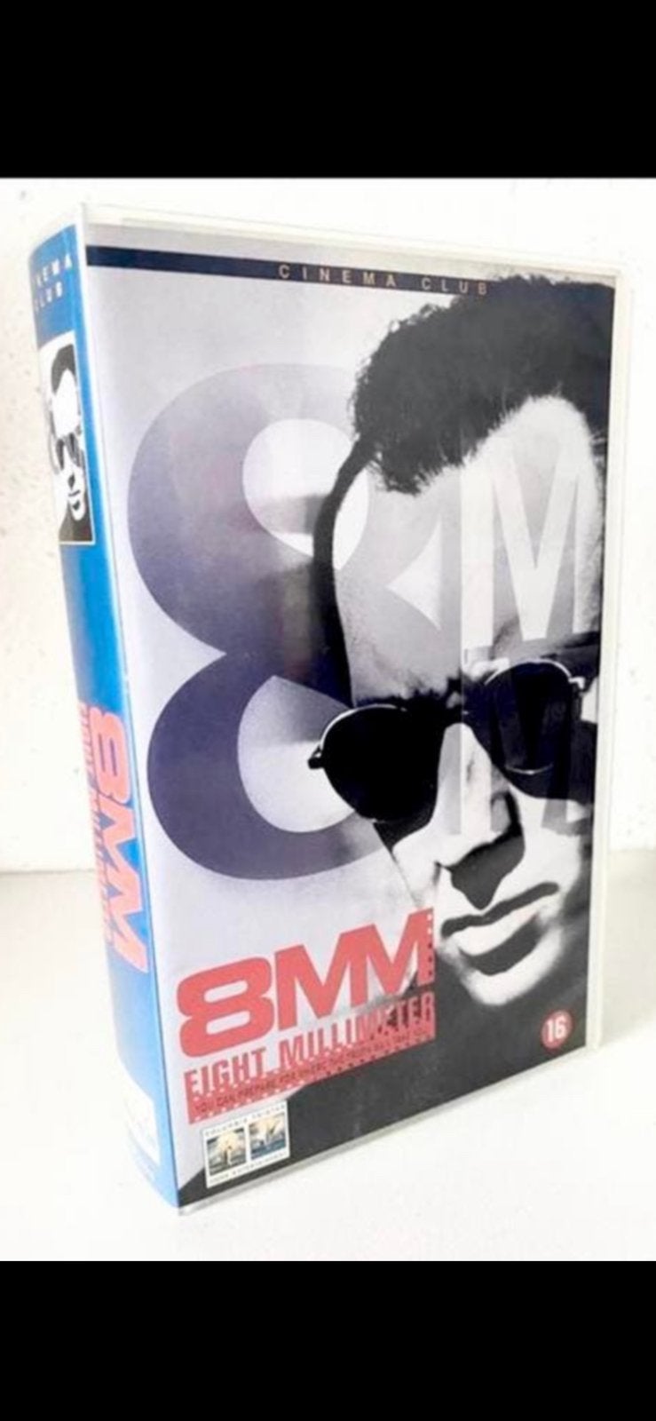 vhs:  ‘ 8 MM’   (1999), Nederlands ondertiteld, Engels, Vanaf 16 jaar, Ophalen of Verzenden