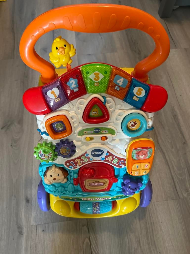 VTech Baby Walker - Interactieve Loopwagen met Geluid, Ophalen, Zo goed als nieuw, Overige typen, Met licht