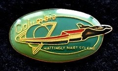 Columbia-Mattingly Mart Seling pin, Verzamelen, Ophalen of Verzenden, Nieuw, Transport, Speldje of Pin