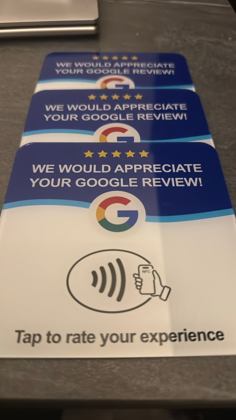 Google Review Kaarten - Meer Klanten & Betere Reviews, Ophalen of Verzenden