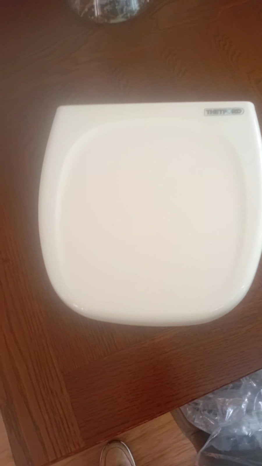 toiletzitting voor in de caravan. Nieuwstaat!!, Doe-het-zelf en Verbouw, Ophalen, Nieuw, Detector, Sensor of Melder, Overige soorten