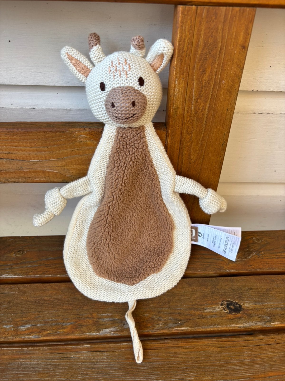 Jollein speendoekje giraffe knuffel knuffeldoekje, Ophalen of Verzenden