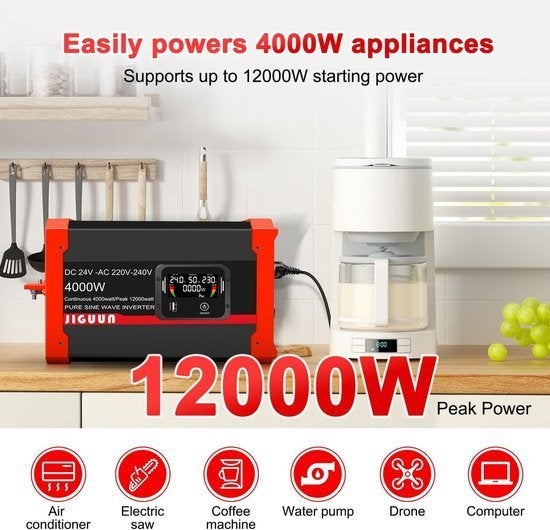 Omvormer – Inverter – Spanningsomvormer – Stroomomzetter, Corvance B.V., Verzenden, Nieuw, Corvancebol@gmail.com