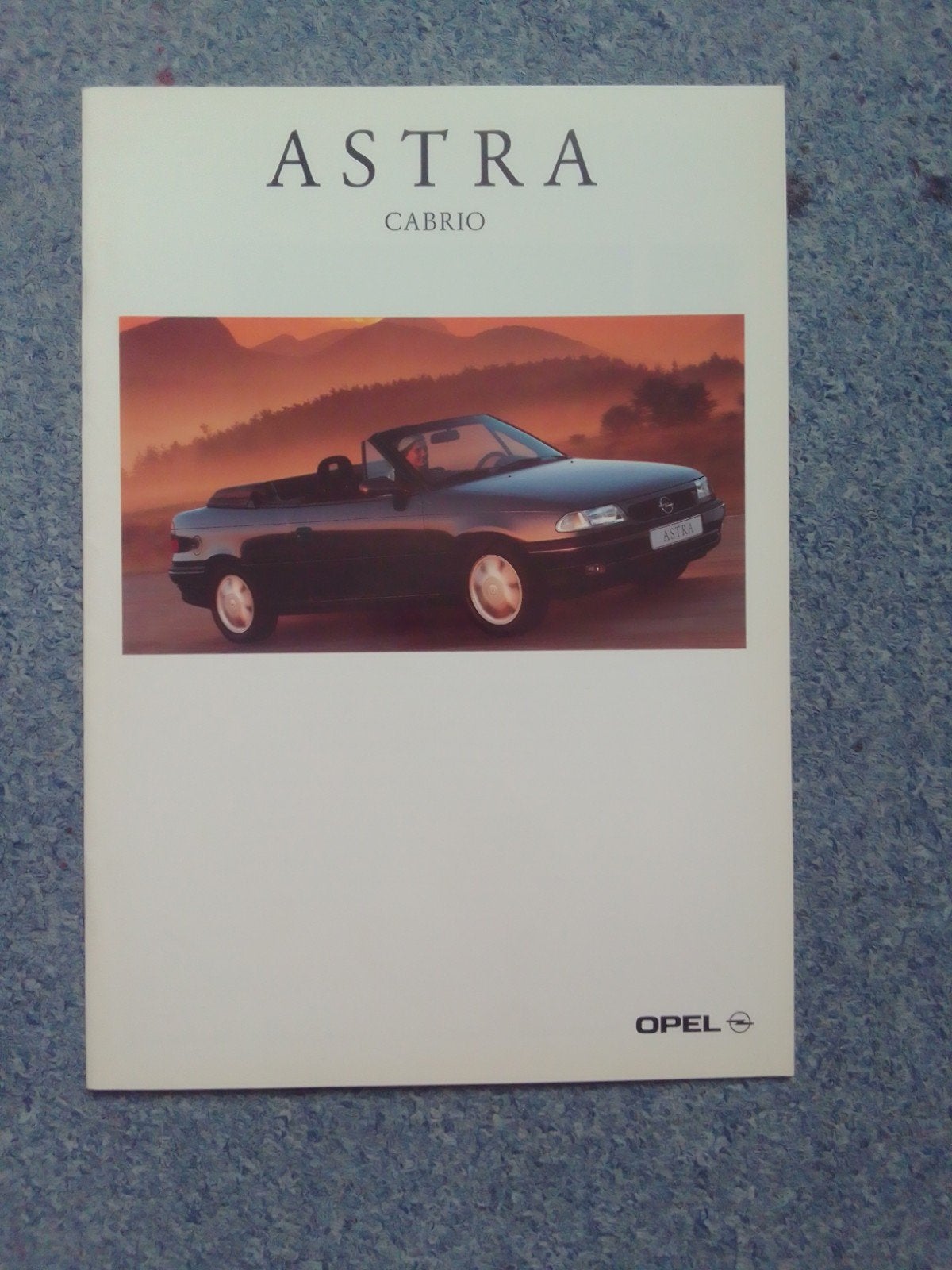 Opel Astra Cabrio, Ophalen of Verzenden, Zo goed als nieuw, Opel