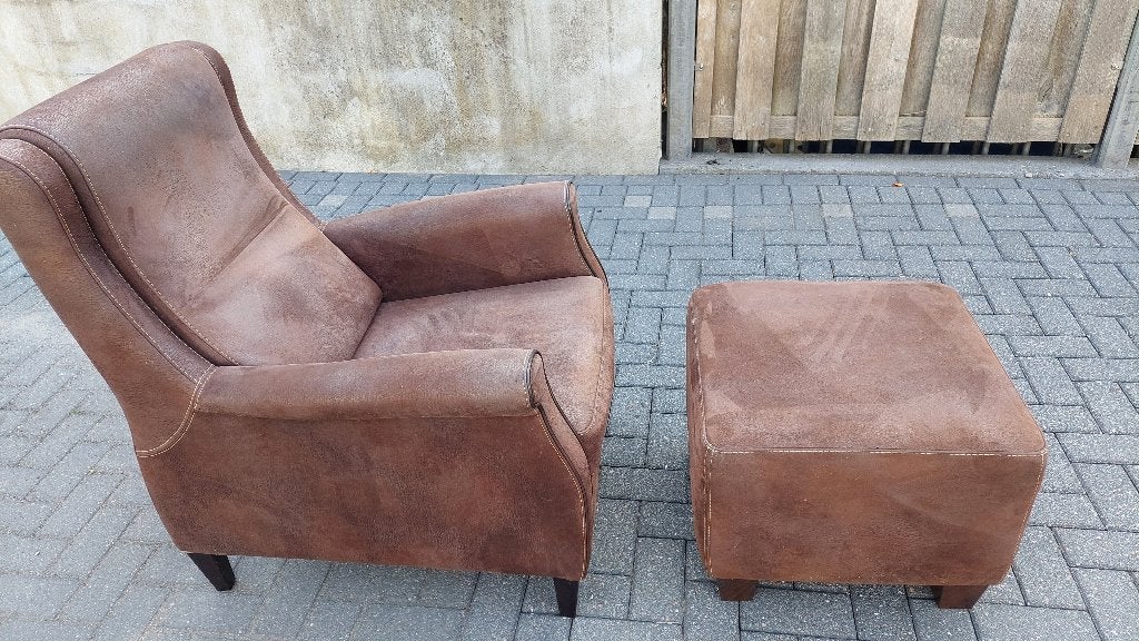Fauteuil, Huis en Inrichting, Ophalen, Gebruikt, Landelijk, 75 tot 100 cm