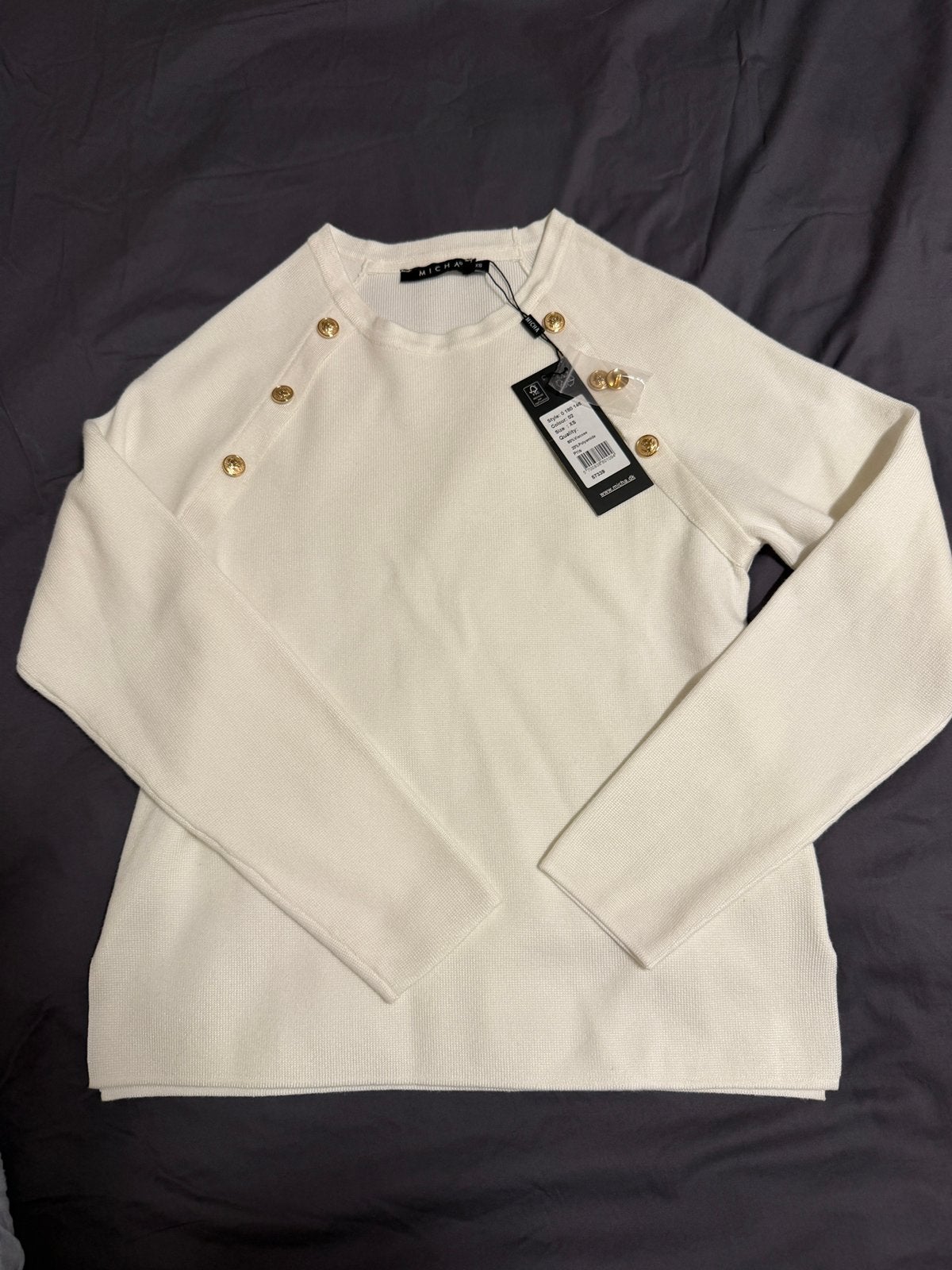 NIEUW Micha dames top maat xs, Kleding | Dames, Tops, Ophalen of Verzenden, Nieuw, Maat 34 (XS) of kleiner, Wit