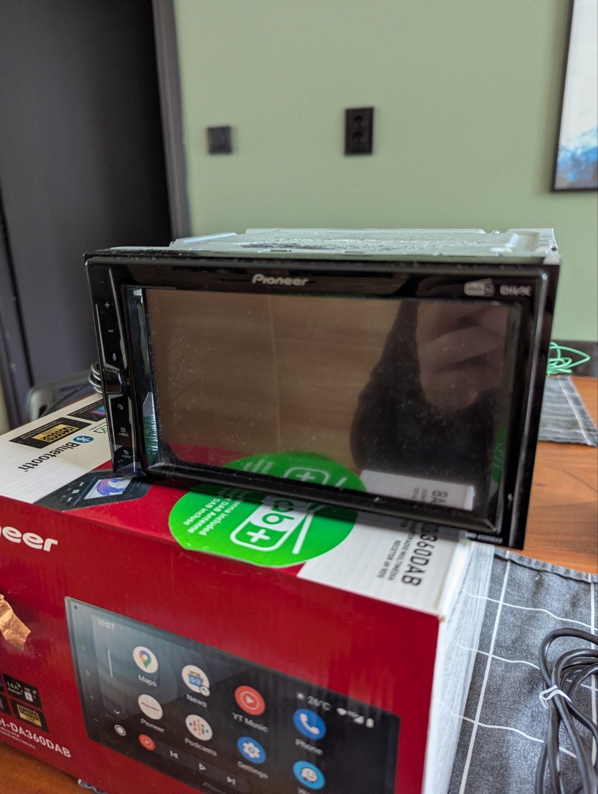 Pioneer DMH-3300DAB compleet dab dubbeldin touchscreen syste, Ophalen of Verzenden, Gebruikt