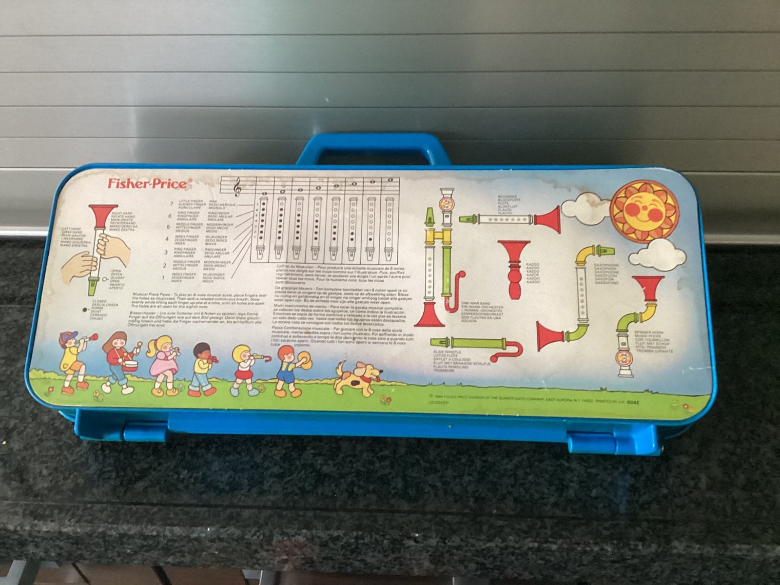 Vintage Fisher price fluit trompet enz je kunt er 6 verschil, Ophalen of Verzenden, Zo goed als nieuw, Speelset