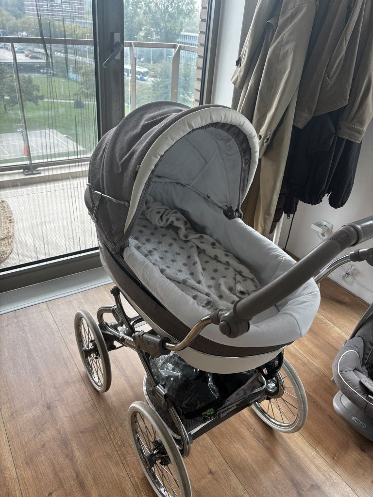 Bébécar Stylo Class kinderwagen met reiswieg en autostoeltje