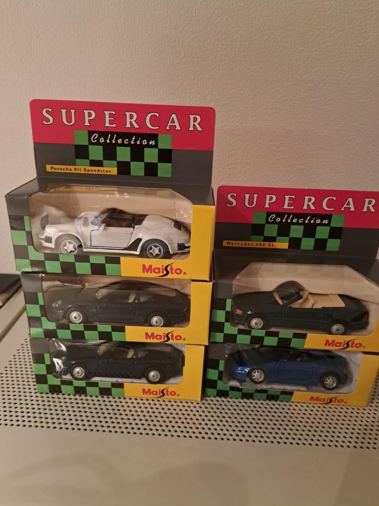 Maisto supercars-modelauto's, Hobby en Vrije tijd, Ophalen of Verzenden, Maisto