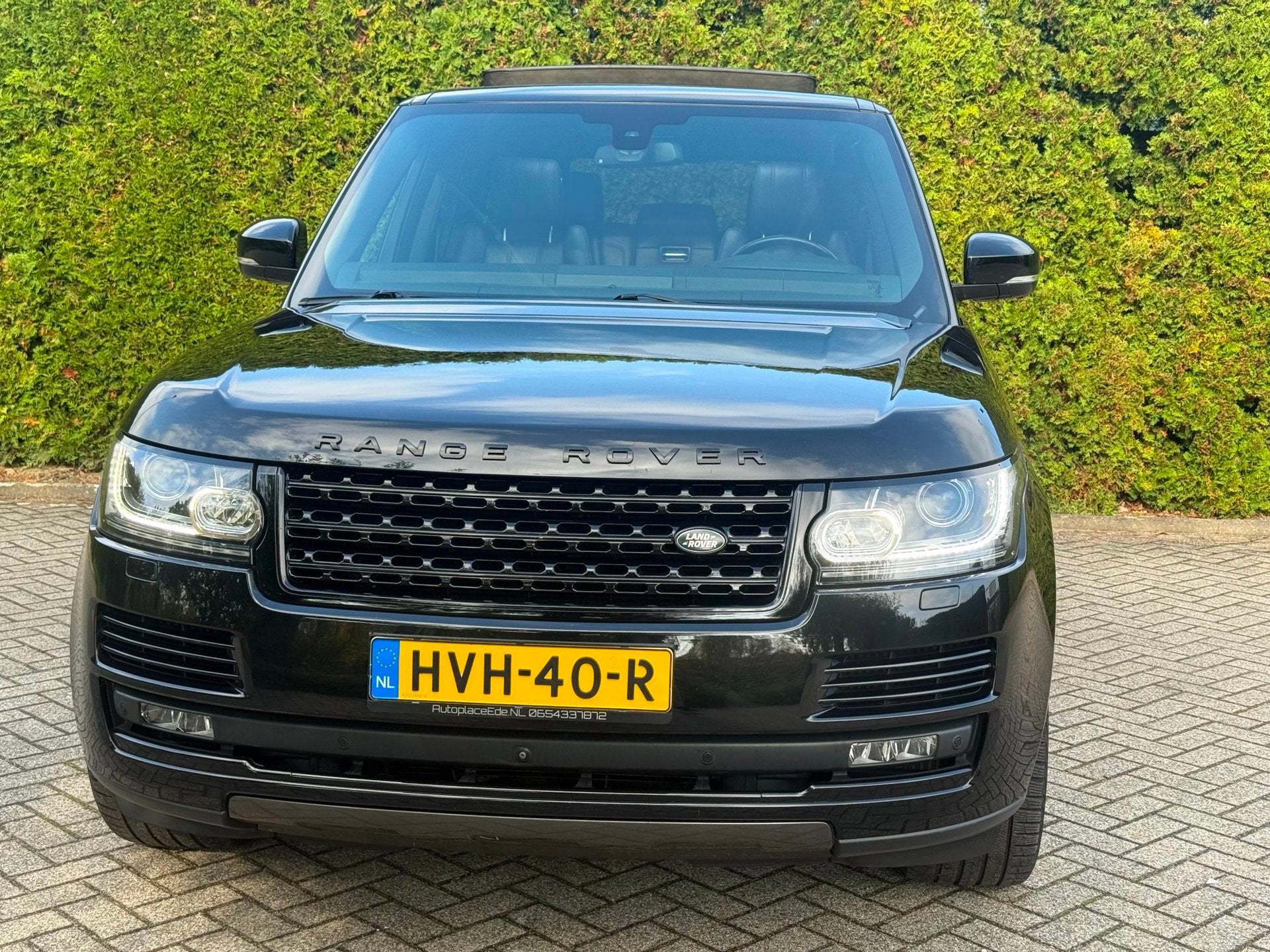 Land Rover RANGE ROVER 4.4 SDV8 Vogue ECC AIRCO DAK APPLE CA, Auto's, Automaat, Leder, Bedrijf, Diesel
