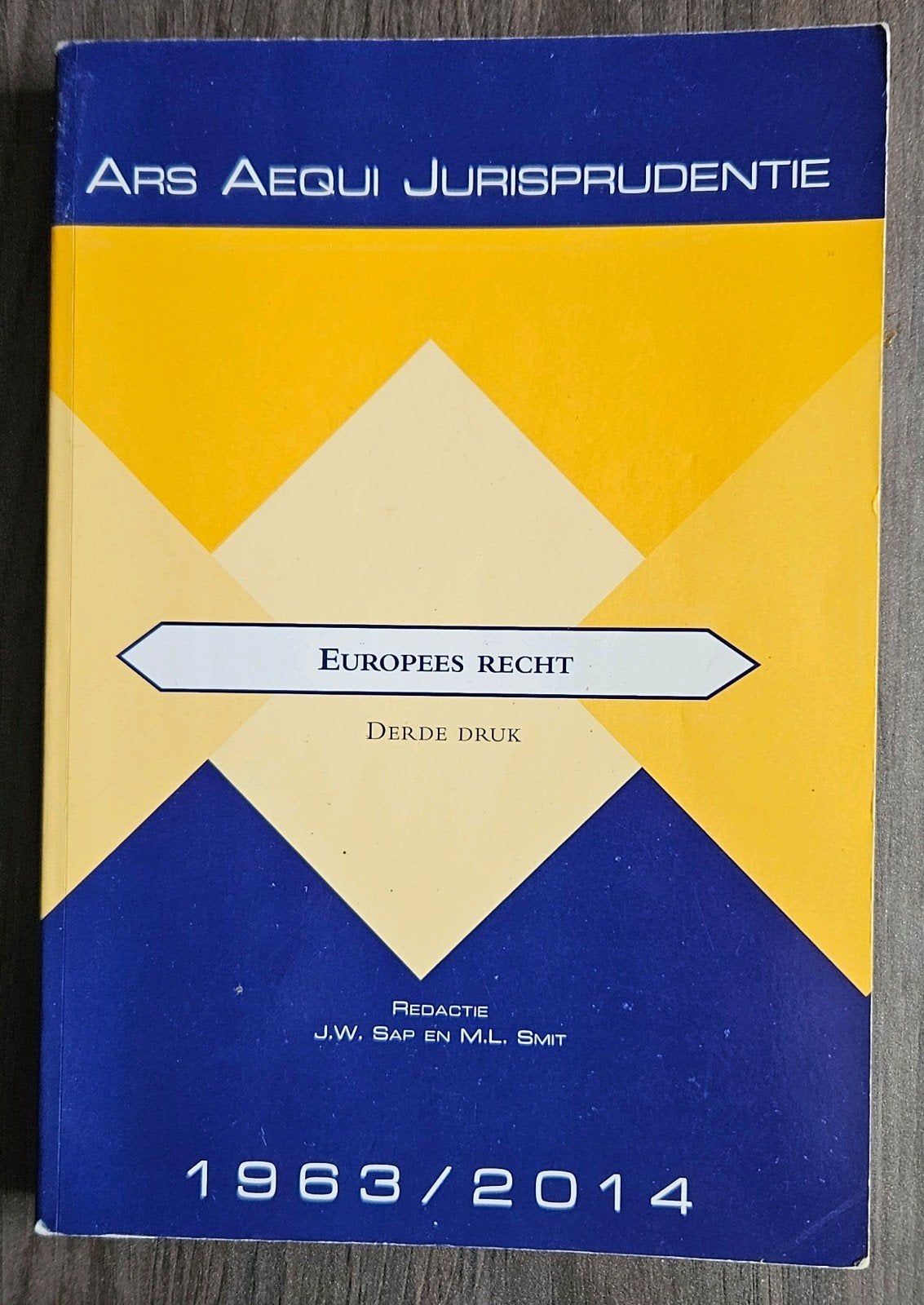 Ars Aequi Jurisprudentie: Europees Recht (Derde Druk), Boeken, Gelezen, J.W. Sap en M.L. Smit, Ophalen of Verzenden, WO