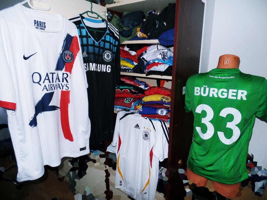 Football, Sport Club & National Shirt, Jersey Package, Maat L, Verzenden, Gebruikt, Shirt