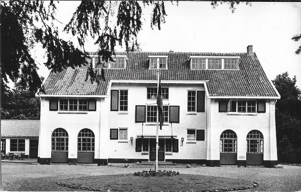 Nunspeet, Jan Willem Roskamhuis, Vacantiekinderfeest, vlag, Verzenden, 1960 tot 1980, Gelopen, Gelderland