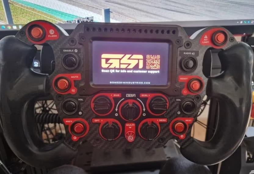 GSI Formula Pro Elite Crimson Edition sim racing stuur te ko, Ophalen of Verzenden