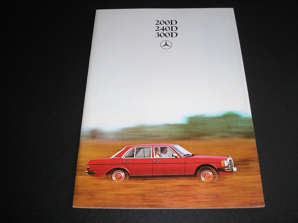 Mercedes-Benz 200D, 240D, 300D, W123, februari 1979, Ophalen of Verzenden, Gelezen, Mercedes