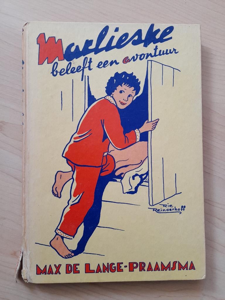 MARLIESKE BELEEFT EEN AVONTUUR Max de Lange-Praamsma, Ophalen of Verzenden, Gelezen, Fictie algemeen