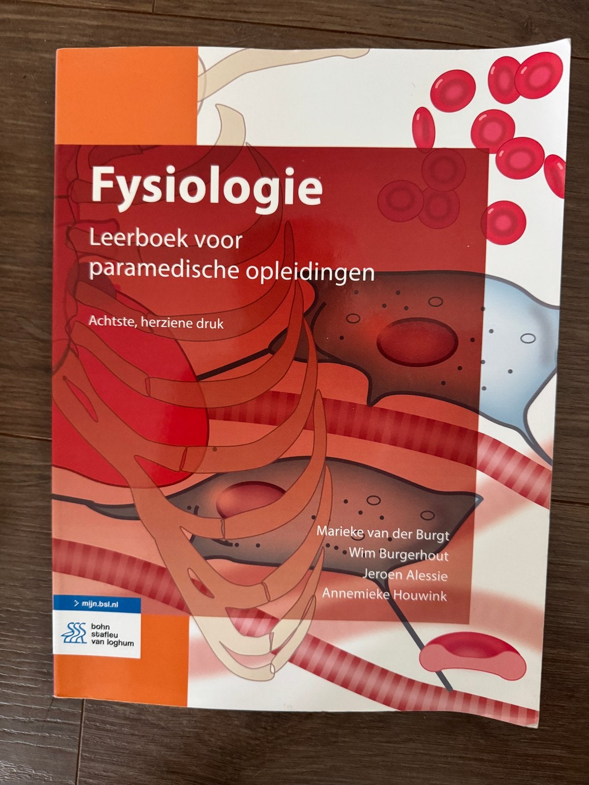 Fysiologie: Leerboek voor paramedische opleidingen (8e druk), Ophalen of Verzenden, Beta, Zo goed als nieuw, HBO
