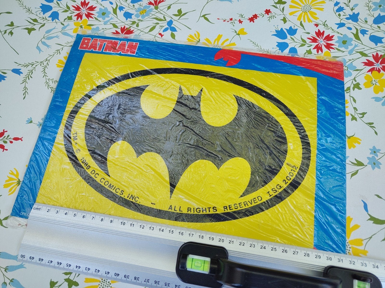 Batman patch voor op kleren van textiel., Verzamelen, Ophalen of Verzenden, Gebruikt