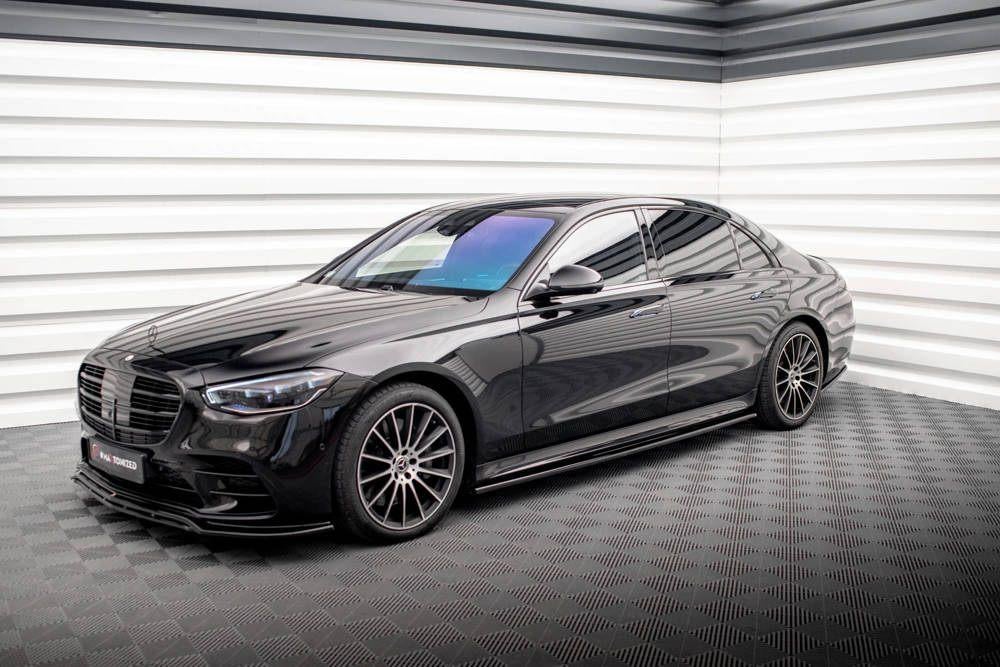 Voorlip sideskirt diffuser spoiler Mercedes S AMG-Line W223