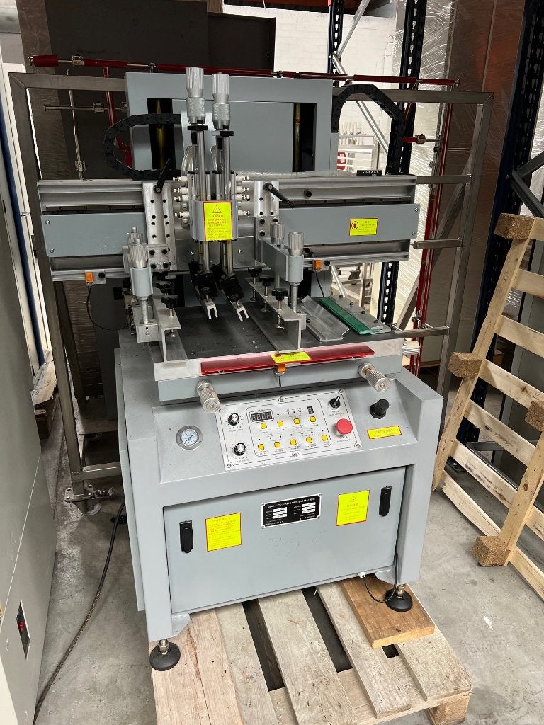 Semi-automatische vlakzeefdrukmachine P4A-3050 – 30x50 cm, Ophalen, Gebruikt