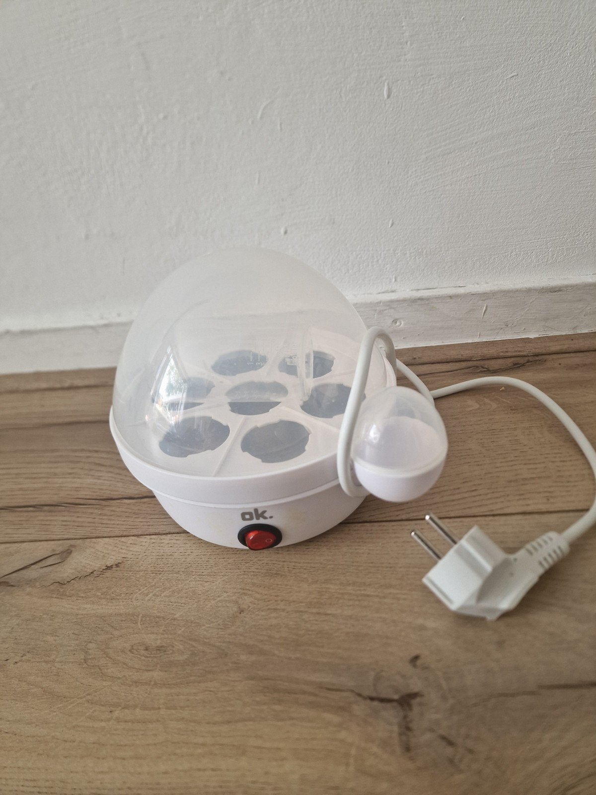 OK. Eierkoker OEB 102-W - Perfect voor uw ontbijt!, Witgoed en Apparatuur, Ophalen, Zo goed als nieuw