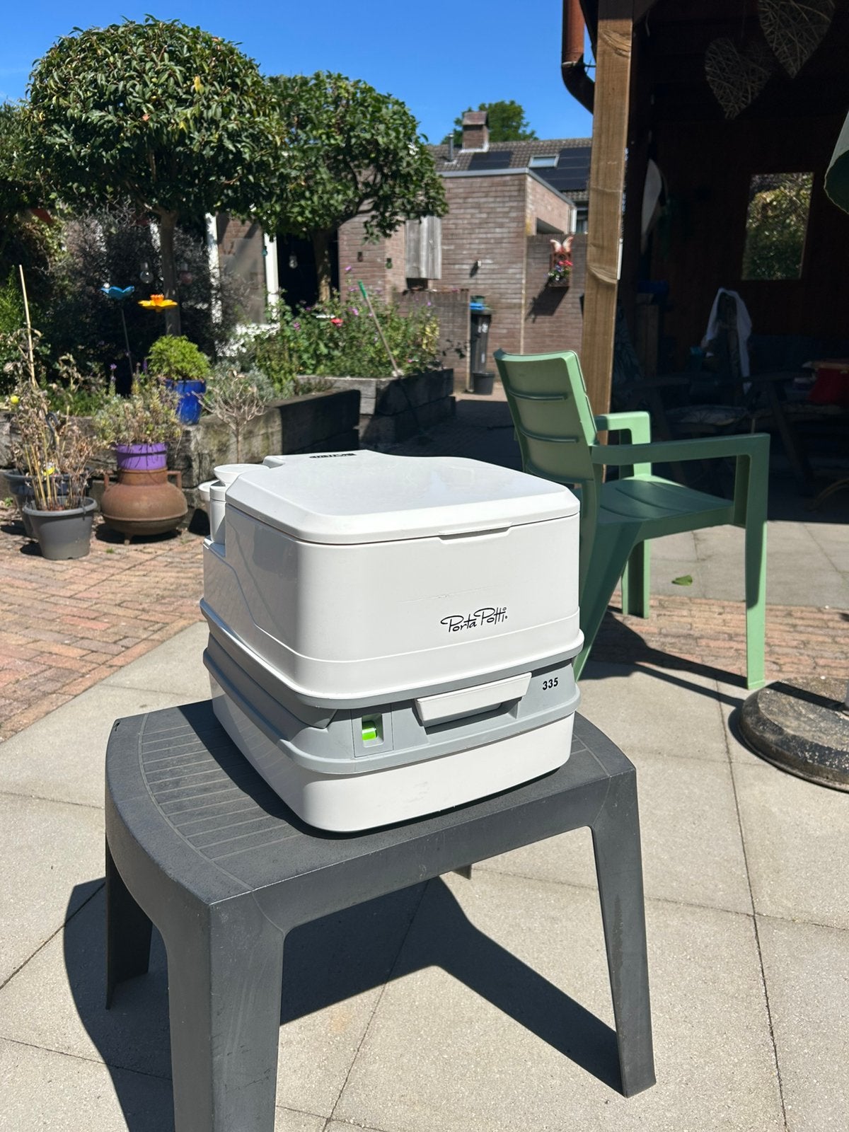 Porta Potti 335, Ophalen, Zo goed als nieuw