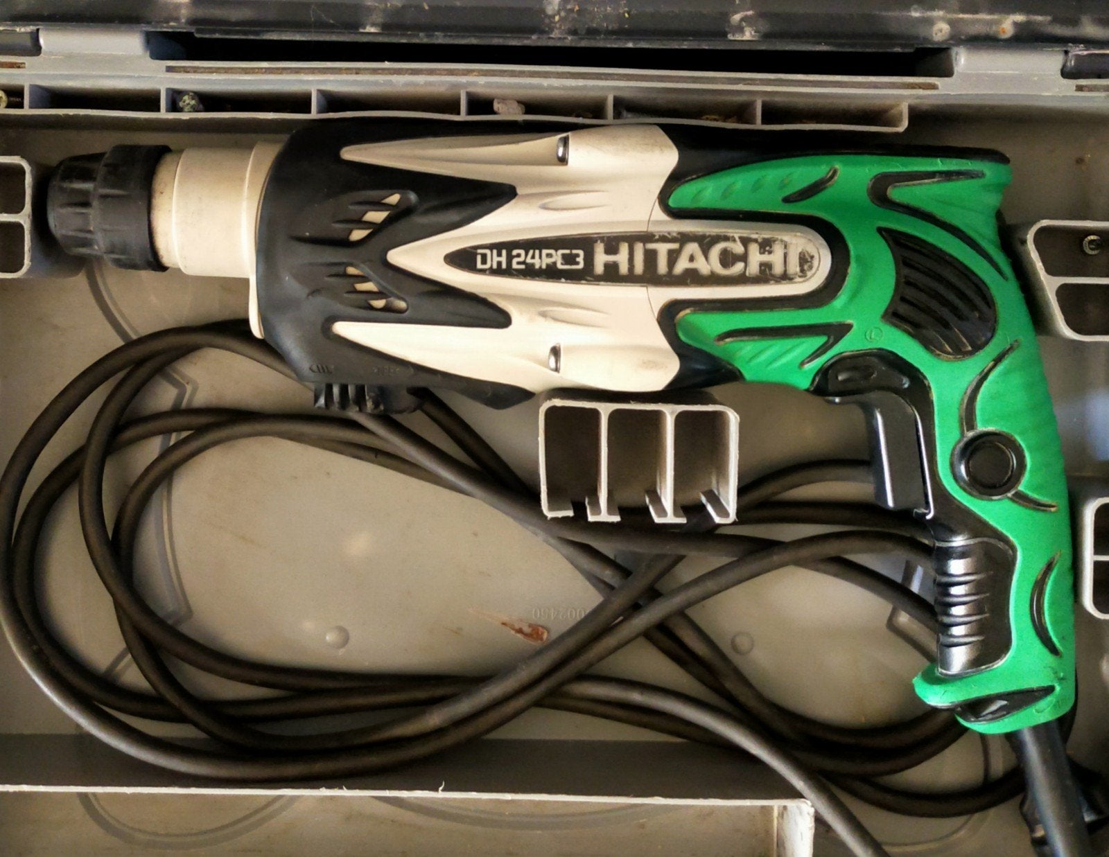 Hitachi klopboor machine., Ophalen of Verzenden, Zo goed als nieuw, Boormachine