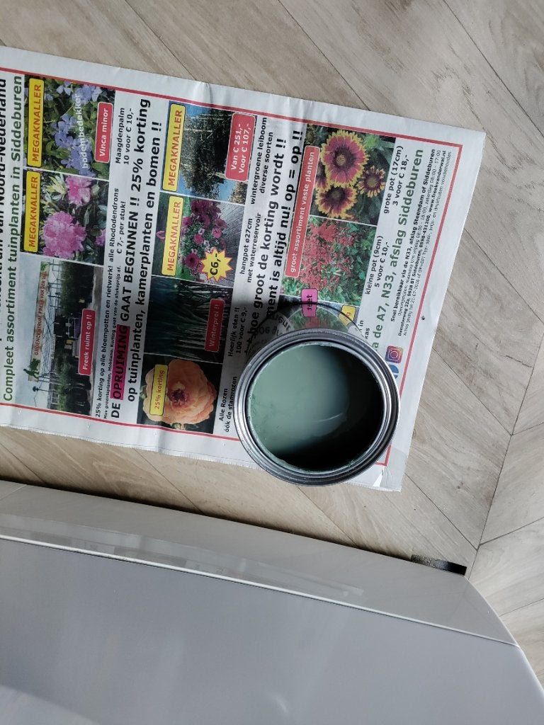 Verf, Ophalen, Zo goed als nieuw, Groen