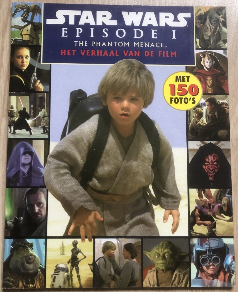 STAR WARS - EPISODE I - THE PHANTOM MENACE - HET, Ophalen of Verzenden, Zo goed als nieuw, Boek of Poster