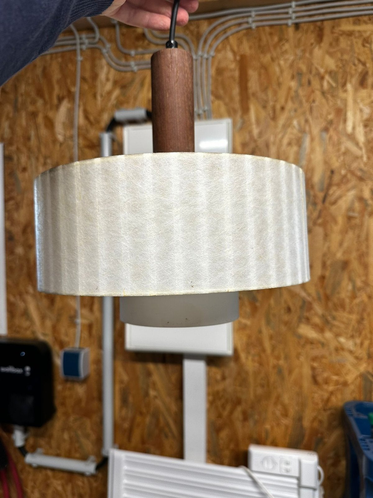Vintage hanglampje, Ophalen of Verzenden, Zo goed als nieuw, X, X