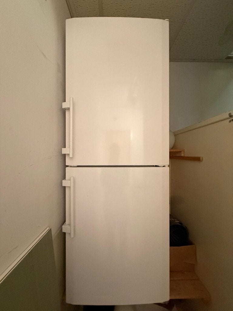 Fridge, Ophalen, Gebruikt, Wit, 50 tot 100 cm