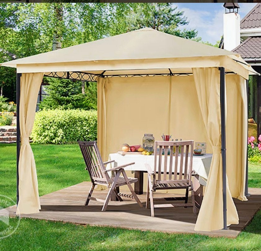 NW in doos/Paradise Classic Tuinpaviljoen 3x3m - Robuust & W, Tuin en Terras, Partytenten, Minder dan 4 meter, Nieuw, Paviljoen