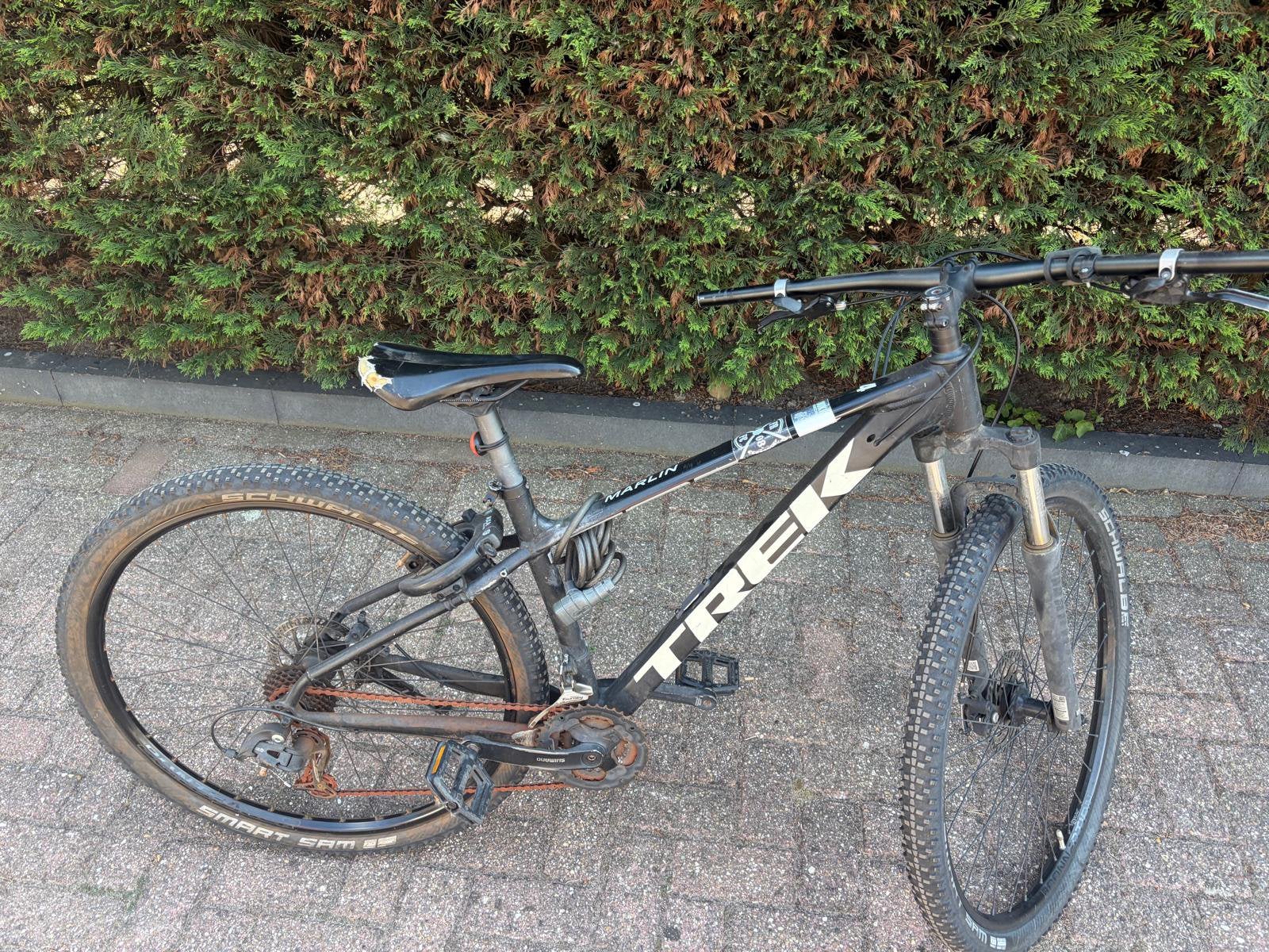 TREK MARLIN maat 4, Fietsen en Brommers, Fietsen | Crossfietsen en BMX, Ophalen, 24 inch of meer, Gebruikt, Staal